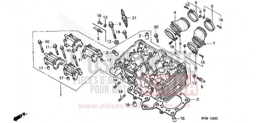 CULASSE CB500W de 1998